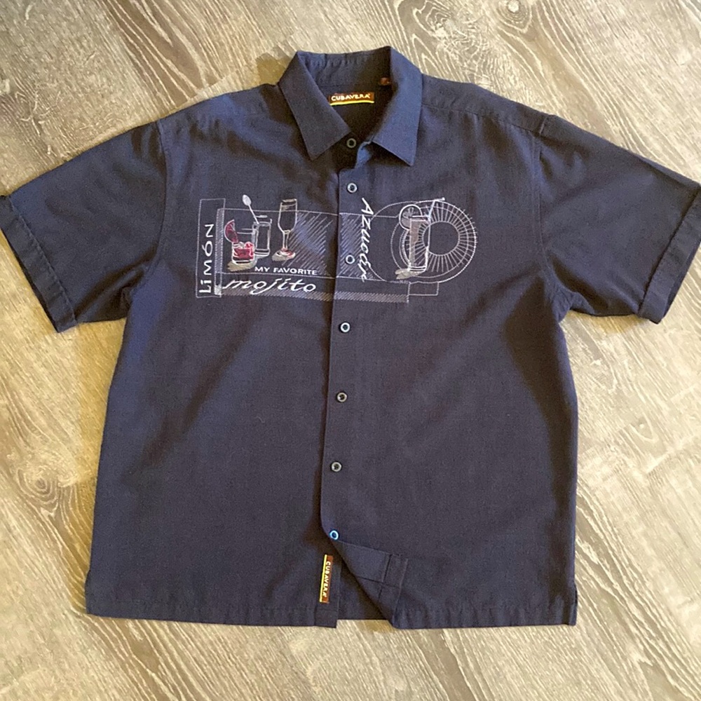 Cubavera cocktails shirt